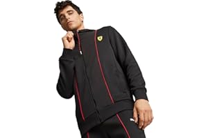 PUMA Veste de survêtement à Capuche Scuderia Ferrari Race M Black