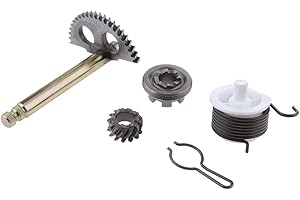 Shiwaki Kick Shaft Assembly Starter Gear pour Moteur Yamaha PW50 PW 50