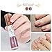 JACKY Black Friday Christmas Nail Double-headed Lining Pen Glitter Nail Polish Manicure Nail Painting Pen (Orange)