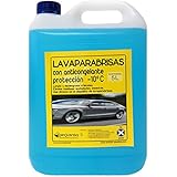 Liquido Limpiaparabrisas, antimosquitos con anticongelante. Envase 5 Litros.