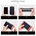 Produktbild FuSon Samsung Galaxy S8 Ultra Slim Case mit Bildschirm Vollschutz Matte Phone Case (Rot-Schwarz)