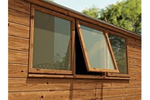 RuudraScott 4mm Clear Acrylic Perspex Plastic Safety Sheet For Windows Shed Many Sizes Avail (610mmx457mm)