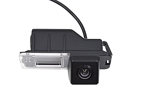 iParaAiluRy Macchina Fotografica di Retrovisione di HD Macchina Fotografica d'inversione di Sostegno per VW Golf 6 CC 2010/2011/2012, Porsche Cayenne VW Magotan POLO hatchback 2011/2012/2013, VW Beetle 2012/2013/2014, VW Bora 2012/2013, VW Jetta 2012, Skoda Yeti 2014