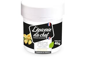 L'ÉPICERIE DU CHEF Epicerie du Chef Arôme Narurel en Poudre de Vanille 60 g