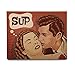 Produktbild Kess eigene roberlan "Yo SUP" Braun Pop Art Birchwood Wall Art, 11" x 14"