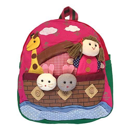 Preisvergleich Produktbild Caomao, Kinderrucksack Pink Pink Animal Boat S