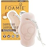 Foamie Shampoo solido per capelli ricci con olio di argan e vitamina E che nutre e ripara i capelli 100% vegano e senza plast