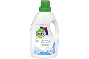 Dettol Limpiador antibacteriano de lavandería, algodón fresco, 3 litros