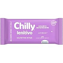 Toallitas Íntimas Chilly Ciclo - PH 3.5, Biodegradables, Pack 12 Unidades