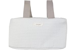 Cosamui Bolso Organizador para Carrito de Bebé, 2 Bolsillos Interiores - colecciones exclusivas - varios Diseños - Bolso bebé mediano pequeño