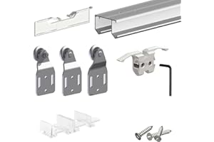 SLID'UP BY MANTION Système coulissant SLID'UP 110 pour 2 ou 3 portes de placard - rail 1,94 m - 45 kg