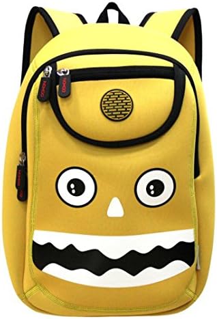 Kiddi Choice Nohoo Car Neoprene Monster Backpack, Yellow