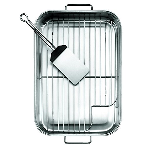 WMF Bratreine Bräter rechteckig 40x28cm Cromargan Edelstahl spülmaschinengeeignet - 2