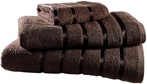 Laura Secret Bath Towel, Cotton, Chocolate, 500 GSM