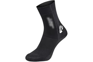 pdodo Calcetines de Neopreno de 3mm para Buceo, Snorkel y Deportes Acuáticos - Mantén Tus pies protegidos y cómodos en el Agua