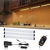 ILUMINACIÓN DIMMABLE: Ajuste el brillo de 200LM a 920LM por el interruptor del dimmer para adaptarse a sus necesidades personales. Utilice el interruptor del adaptador de corriente para encender / apagar.