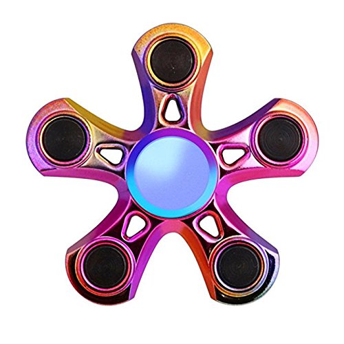 Preisvergleich Produktbild GUT® Spezieller Entwurf Finger Spinner Desk Gift Bunte 5-Stand