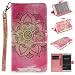 Produktbild Nancen Huawei P9 Lite / P9 mini (5,2 Zoll) Handytasche / Handyhülle. Flip Etui Wallet Case in Bookstyle - Premium PU Lederhülle Hülle Cover Mit Lanyard / Strap, Standfunktion, Kreditkarte und Brieftasche