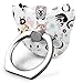 Price comparison product image NiceGift Lead Free - Safe for Children Fidget Toy Hand Spinner Curly Tail Cats Pattern Phone Ring 360 Degree Rotating Ring Grip Anti Drop Finger Holder for iPhone iPad and All Cellphone