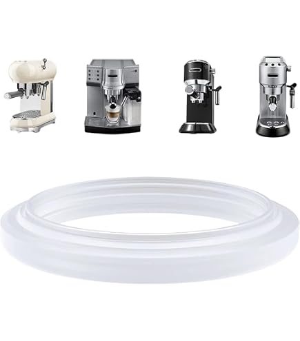 Aoqianlan Filter Holder Gasket O-Ring For DeLonghi Dedica Espresso Machine For DeLonghi EC685 Ec680 Ec850 Ec860 Coffee Spout Silicone Seal Primary Color