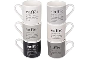 VDE Villa d'Este Home Tivoli 1996 Set 6 tazzine caffè 90 ml in new bone China, Victionary, 5911907