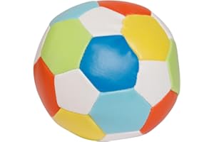 ‎ALLDORO alldoro Softball, Soft-Fußball für Indoor & Outdoor, weicher Schaumstoff-Ball für Kinder, Ø 10 cm