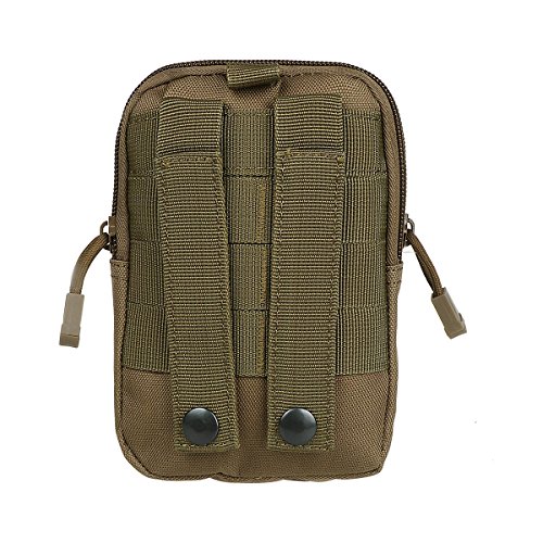 xhorizon TM FX 1000D Nylon Molle Outdoor Gro   Kapazit  t   bergr    e Taktisch Smartphone Halfter EDC Carry Zubeh  r Taillep  ckchen Tasche H  lle mi