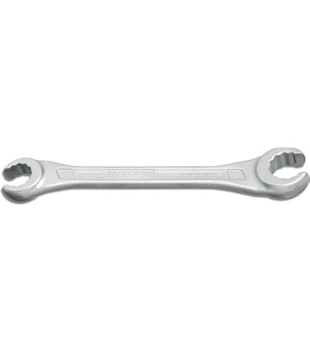 KS Tools Doppel-Ringschlüssel Abgewinkelt – 5/8" X 3/4", 15° Versetzt, Chrom-Vanadium (für Enge Räume, Robust)