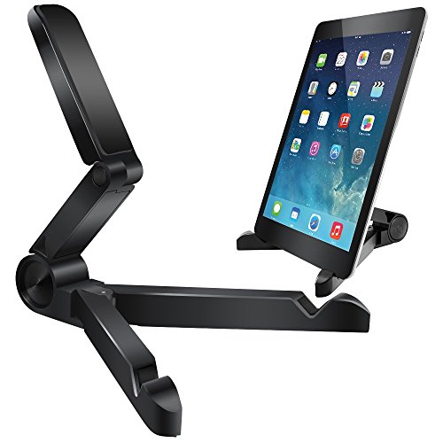 Senhai Einstellbare Tablette-Standplatz für Tablette der Größe 7-11inch wie iPad, Samsung Galaxy Tab, Unterstützt beweglicher faltbarer Einfache Fähig, als Foto-Rahmen-Support Gebrauchte