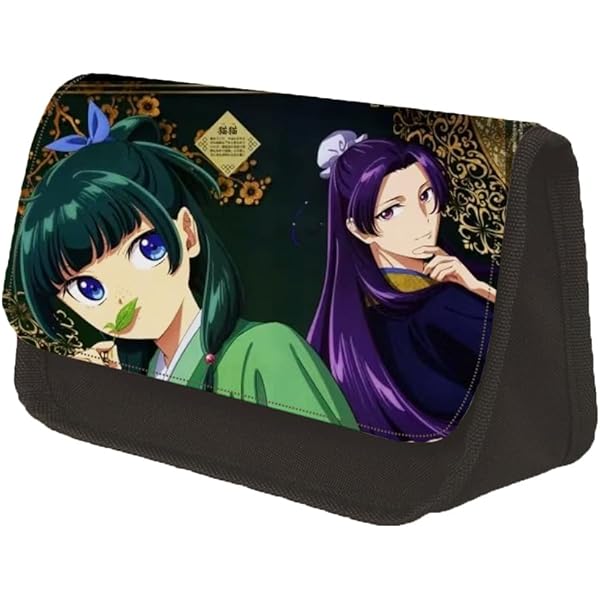 The Apothecary Diaries Rucksack Maomao Jinshi Anime Schultasche 3D gedruckt Cartoon Charakter Canvas Rucksack Casual Daypacks für Mädchen und Jungen, Typ 3, 44*30.5*16CM, Schulranzen