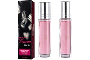 NICERAM 2 Pieces Feromonas para Hombre - Colonia Perfume Aceite Esencial con infusión feromonas Roll-on | Attraction Feromonas Unisex para Hombres y Mujeres, 0.34 FL oz/10 l