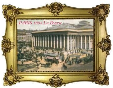 Magnet Engraving The Paris Bourse
