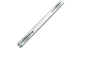 SAGASAVE Perno Quadrato da 8 mm in Acciaio Solido, Lunghezza 100 mm o 140 mm, per Finestre e Maniglie Della Porta, Mandrino Colore Argento, 140 mm