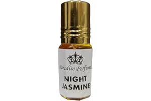 Paradise Perfumes & Gems Night Jasmine | Gorgeous Roll On Fragrance Perfume Oil 3ml 6ml 12ml Amazing Scent Vegan Cruelty-Free Alcohol-Free PPG (3ml)