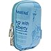 Price comparison product image RIVACASE Riva 7023 PU Digital Camera Case, Shallow Blue/Newspaper