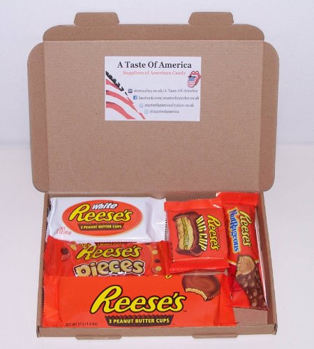 Preisvergleich Produktbild Reese's American Candy Gift Boxs - Wedding Birthday Party Retro Sweets Reeses RW