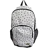 Vans Alumni zaino all-over Logo bianco nero scuola universitaria borsa casual viaggio Laptop, Multicolore, L
