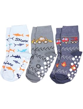 TupTam Unisex Baby Stoppersocken ABS Socken 3er Set