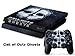 Produktbild Playstation 4 + 2 Controller Aufkleber Schutzfolie Set - Call of Duty Ghosts