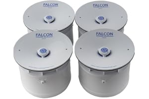 FXDM Falcon Velocity (Pack of 4) Replacement Waterless Urinal Cartridges for Aridian