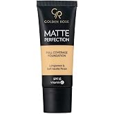 Golden Rose Matte Perfection Foundation - Warm 02 - Yoğun Kapatıcı Mat Fond&ouml;ten