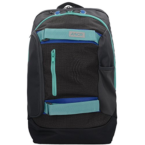 Preisvergleich Produktbild AEVOR Rucksack Bookpack Echo Blue - für die Uni und Freizeit inklusive 15 Zoll Laptopfach und Skateboard Tragesystem