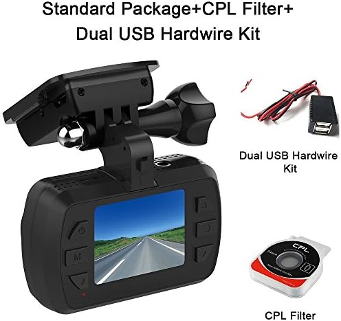 Jusky Dash Cam Mini 0905/JOJOQ GPS Wifi Hidden Car Camera Full HD 1080P HDR Night Vision Car DVR Motion Detection WDR Dashboard Camcorder