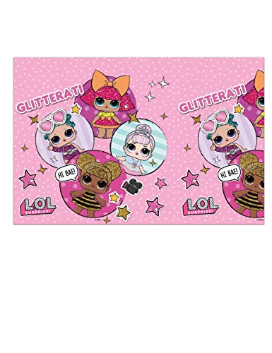 Procos L.O.L. Surprise! Tischdecke, Rosa, 120 x 180 CM