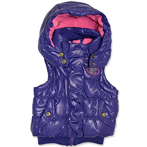 Babyface Baby Girls' Plain Gilet Purple Purple