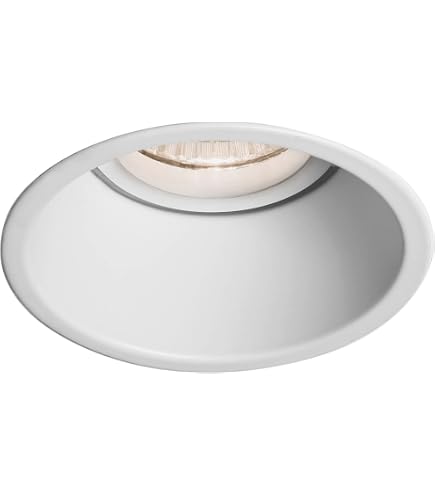 Astro Minima Slimline 25 Downlight Bagno IP65 - Nero Opaco, Dimmerabile Per GU10, Progettato In UK