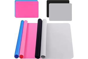 gotyou 4 silikonowe maty do żywicy epoksydowej, podkładki z silikonu, nieprzywierające, antypoślizgowe podkładki silikonowe, 30 x 40 cm