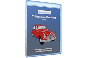 DIPL.-ING.(FH) GERT SPIEßHOFER GS Modellauto-Verwaltung 9 - Software zur Verwaltung Ihrer Modellautosammlung - Datenbank Programm für Modellautos