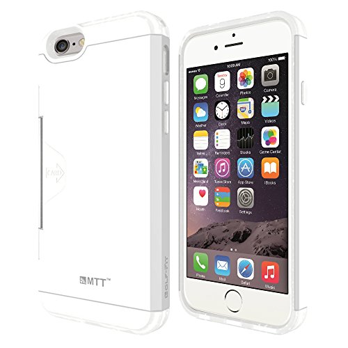 MTT Golf Fit Shock Proof Premium Case for iPhone 6S Plus & 6 Plus (White Air)