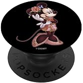 Disney Mickey And Friends Minnie Mouse Floral Flower Hat PopSockets Swappable PopGrip